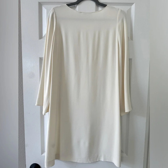 Helmut Lang Viscose Bell Sleeve Mid length dress size small - Picture 2 of 9
